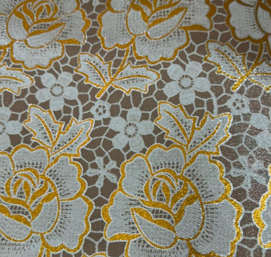 Клеенка ПВХ на тканевой основе Dekorelle Palmira 036, разм. 1,4х20м