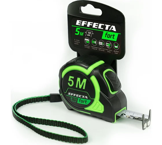 Рулетка Effecta Ford 5м/19мм   581519