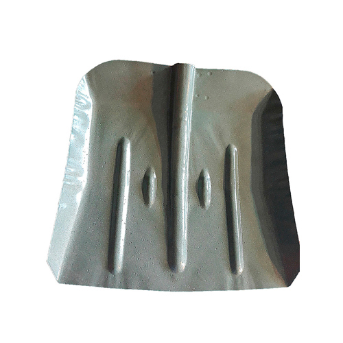 Лопата снеговая ЛС 360*370мм стальная без планки, с ребрами жесткости,толщ.0,8мм