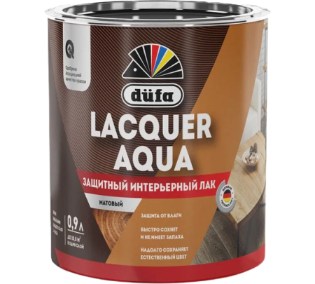 Лак интерьерный матовый "Dufa" LACQUER AQUA 2,7л