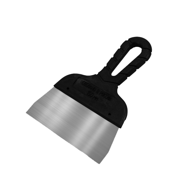 Шпатель с черной ручкой нерж. сталь 250мм "Black Edition" (26/130)