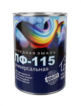 Эмаль розово-бежевая ПФ-115 "HELLES HAUS" 0,8кг