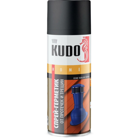 Герметизирующий спрей черный "KUDO" KU-H302