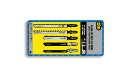 Набор полотен для электролобзика по дереву и металлу T118A, T127D, T101D, T119B, T119BO 5шт. (10)