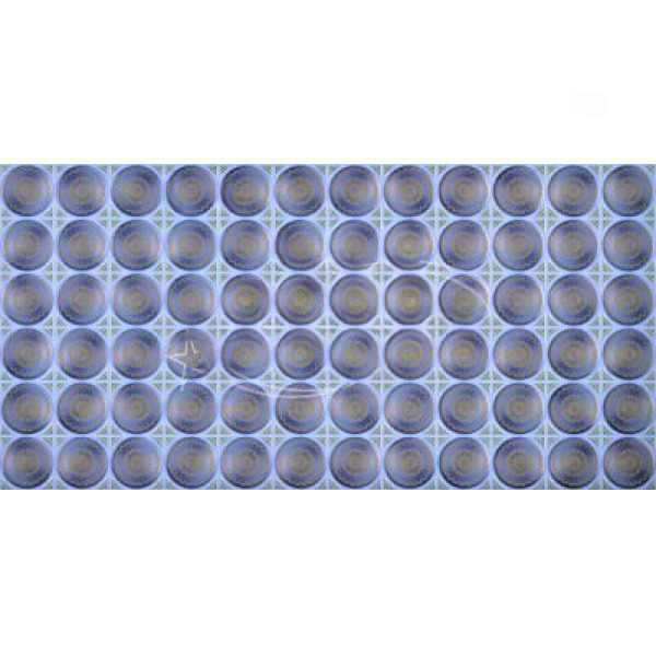 Панель ПВХ Мозайка "Узор синий"  0,3мм 955х488мм (10) Регул