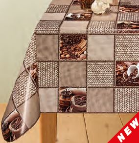 196А Клеенка DEKORAMA кофе  1.4*20м