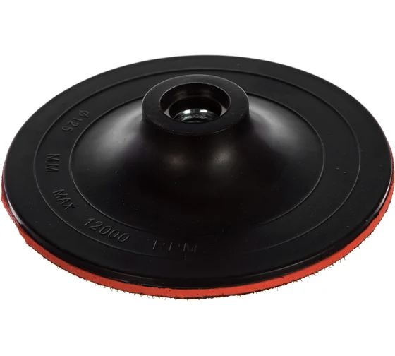 Тонкая опорная тарелка для шлифовального диска с адаптером 125 мм "РОСОМАХА"