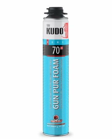Пена полиуретановая монтажная профессиональная всесезонная "KUDO HOME 70" 
