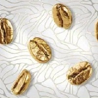 Декоративная панель "Золотой кофе" 2000х600мм