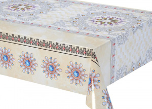 Клеенка DIAMOND ST004A на тканевой основе 3D 1.37м*0.28мм*20м