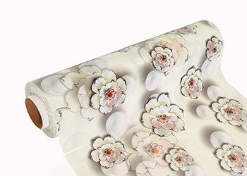 Клеенка 0,8м*0,7мм*20м, ТЕРМО, непрозрачная с рисунком,  T5456-1 