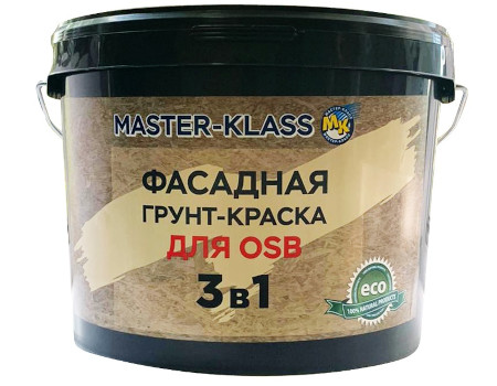 Грунт-Краска фасадная для OSB "Строймастер"14кг