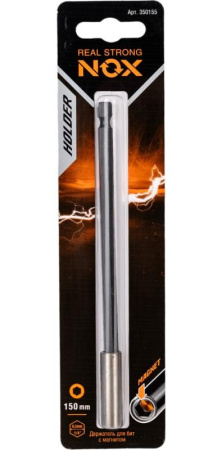 Держатель для бит E6.3 150мм, 1 шт карта 350155