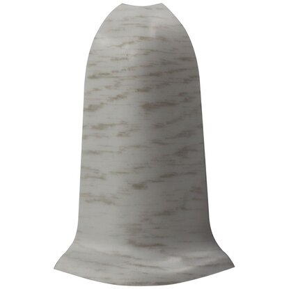 Угол наружный с держателем к плинтусу "WIMAR" 58мм Дуб эверест (уп. 2шт)