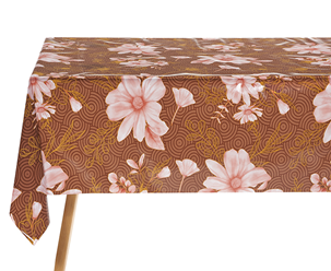 Клеенка ПВХ на нетканой основе Dekorelle Glance 661, разм. 1,4х20м