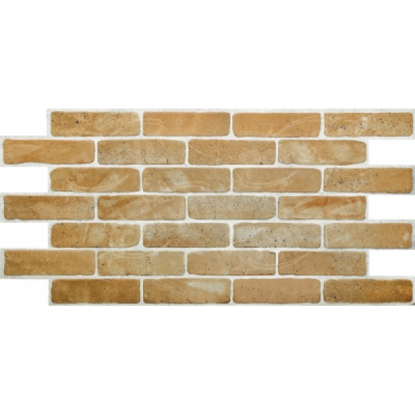 Панель ПВХ Мозайка "Кирпич Старый желтый"  0,3мм 955х488мм (10) Регул