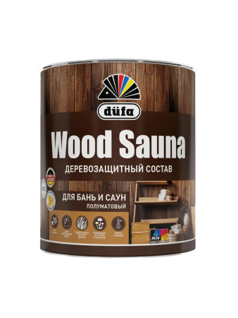 Древозащитный состав "Dufa WOOD SAUNA" 2,5л