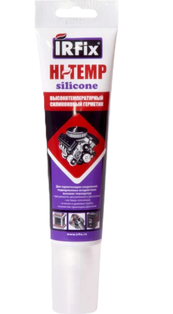 IRFIX HI-TEMP Высокотемпературный силиконовый герметик красный 85мл