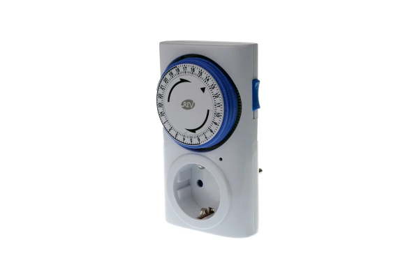 Таймер 'Премиум', механический, суточный 3680Вт. Инт: 15мин. 96 вкл/сутки. белый