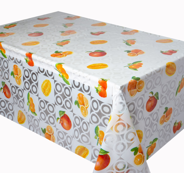 Клеенка ПВХ  без основы Dekorelle Nicole 034, разм. 1,37х20м