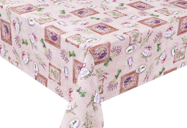 Клеенка PRINT SY-5072A-8057 на тканевой основе1,37м*0,28мм*20м