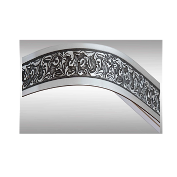 Карнизы "Богемия" /"BroDecor" (ширина 70мм) 3-х рядные