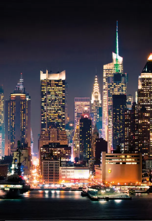 Панель интерьерная Город 600*3000мм(0,75мм)