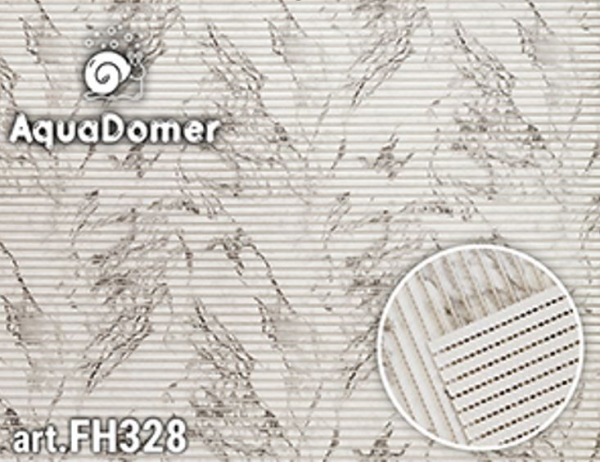 Коврик ПВХ для ванной AQUADOMER FH328, разм. 0,65x15м