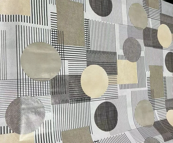 Клеенка ПВХ на нетканной основе Dekorelle Jakline 488, разм. 1,4x20м