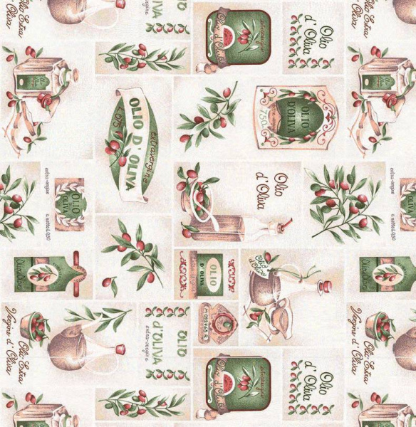 Клеенка MARSELLA В_68 на тканевой основе  1.40м*20м