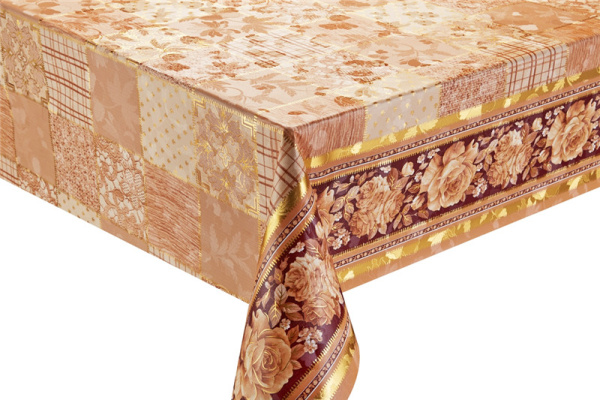 Клеенка SJ-2607В-8399F лазерная печать на ткани 0,28мм*1,37м*20м