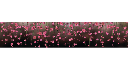 Фартук "Висящие сады" ABS-пластик (термоперевод) 3000*600*1,5мм