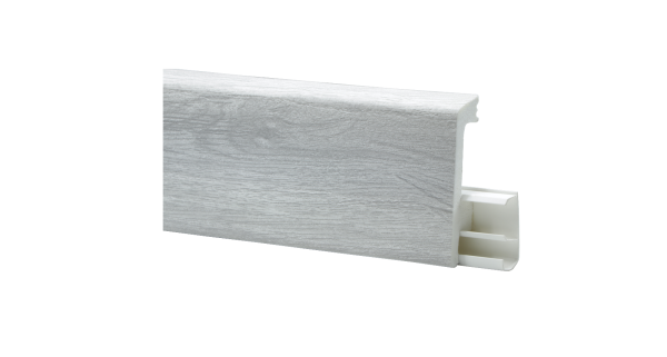 Плинтус HDPS напольный WINART PRO универсальный монтаж 80мм 2,0 м Quatro Дуб Венеция (20)