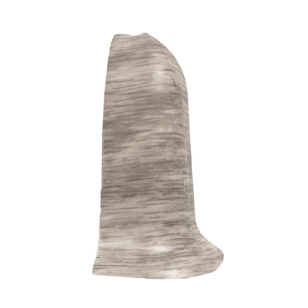 Угол наружный с держателем к плинтусу "WIMAR" 58мм Дуб ведре (уп. 2шт)