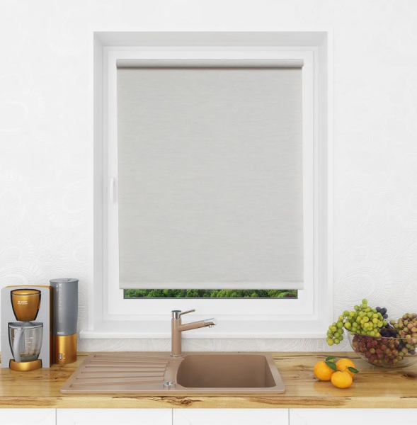 Мини Ролета Шайн LM 42-01  64*160  (Светло-серый)