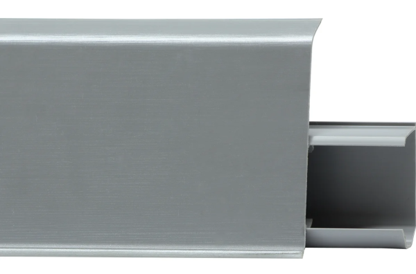 Плинтус ПВХ c съемной панелью TERA №732  Меркурий  72мм (24)