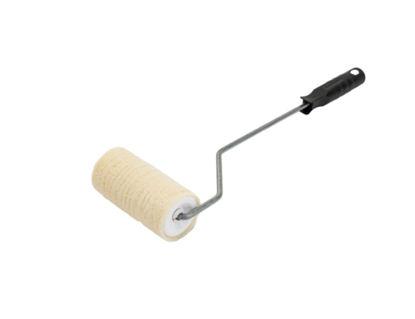 Валик велюр 100мм, d42мм, бюгель 6мм (удлиненная ручка), ворс 5мм "Black Edition"