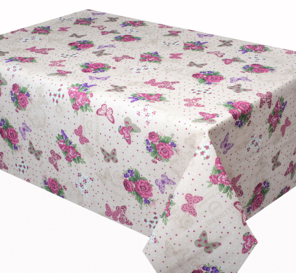 Клеенка тканевая Dekorelle Espana 012, хлопок+тефлон, разм. 1,4x20м