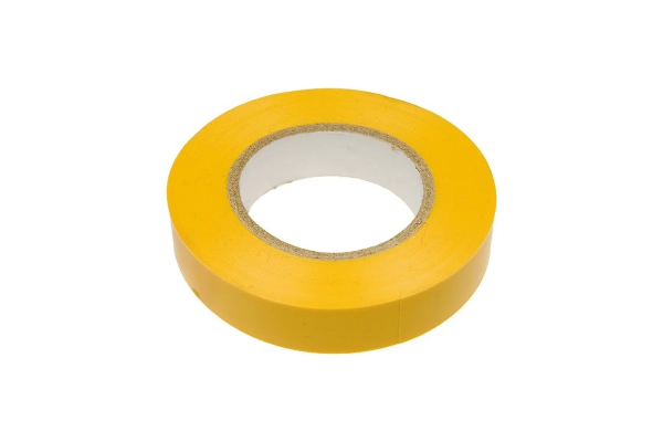 Изолента желтая ПВХ 15мм*20м Klebebander "888" (20)
