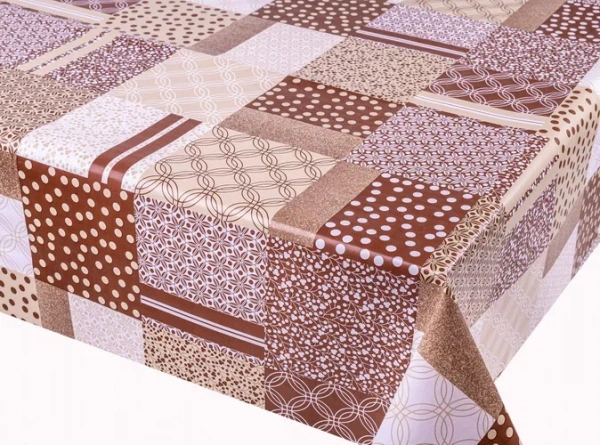 Клеенка ПВХ на нетканной основе Dekorelle Jakline 269, разм. 1,4x20м