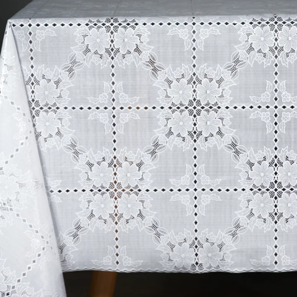 Клеенка ажурная Dekorelle Lace 140, разм. 1,32х20м