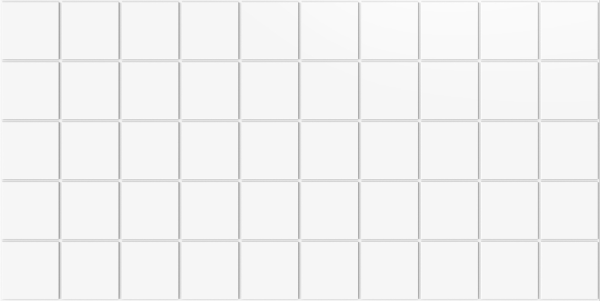 Панель ПВХ Мозайка "Промо белая"  0,3мм 955х488мм (10) Регул ССС