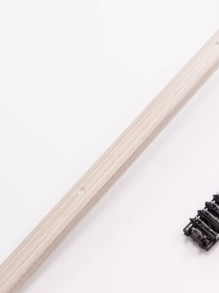 Угол-порог 24*10 1,0м бук белый У42.65 CCC