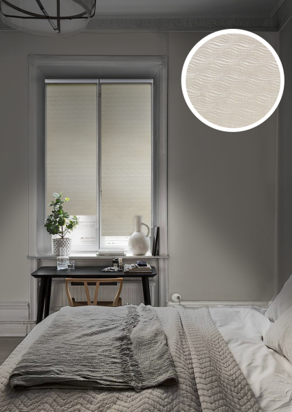 Мини Ролета  Блэкаут  цвет Рим Золотой  73*170