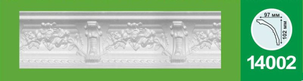Плинтус 14002 2м (24) люкс