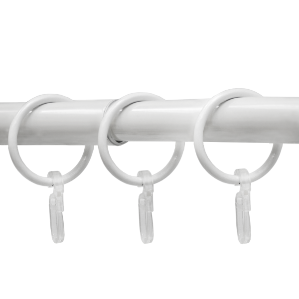 Телескоп.двухряд.карниз, Наконечник Кольцо, Жемчуг, 16/19мм ,160-320см,