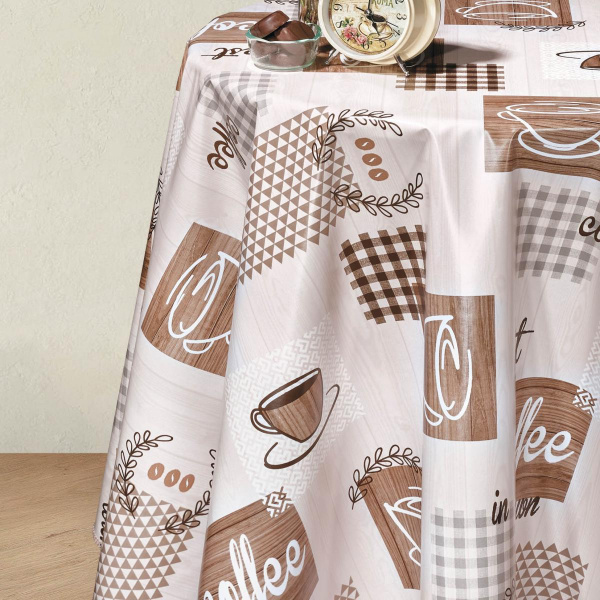 147А Клеенка DEKORAMA  чашки кофейные 1.4*20м