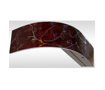 Карнизы "Романтика" (ширина 70мм) (аналог Элегии) 3-х рядные