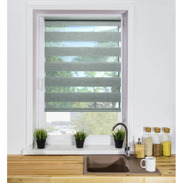 Мини Ролета Фьюжн LB 20-06 120*170 (серый)