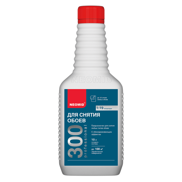 Средство для снятия обоев "Неомид" 300 1,0л конц. 1:19 (19л гот. продукта)  (12)   НЕ ГРУЗИМ ПРИ -С